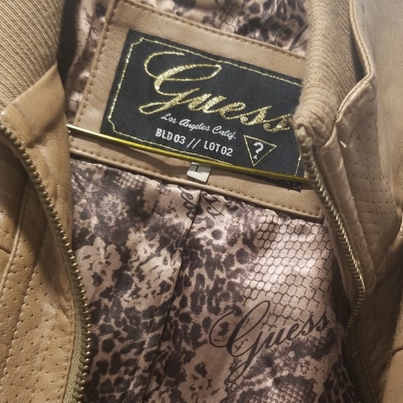 Guess Leather Jacket - Picture 4 of 5